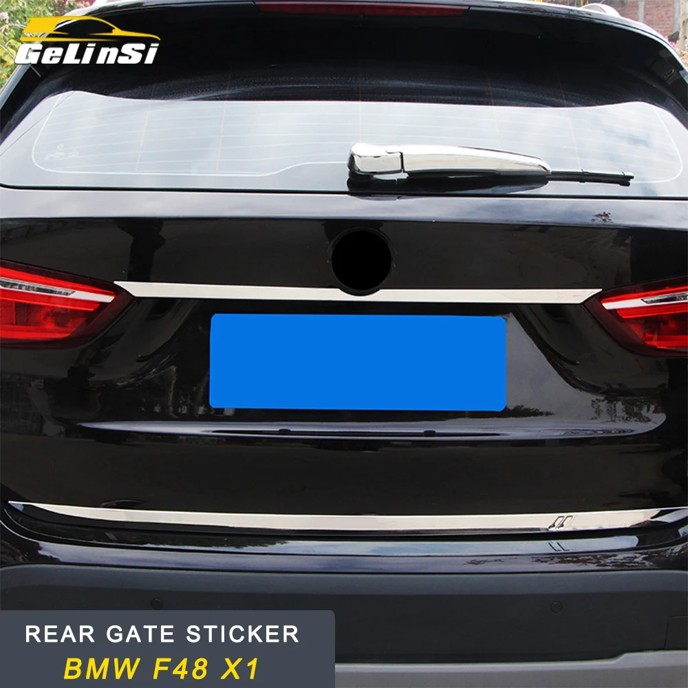 GELINSI для BMW F48 X1 2016 2017 2018 авто-Стайлинг задние ворота багажник наклейка накладка