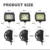 NLpear 12V 24V LED Bar Offroad Spot Flood Combo LED Light Bar/Work Light for Truck Car SUV 4WD 4x4 Boat ATV Barra LED Фары