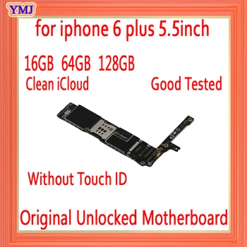 

NO iCloud for iphone 6 plus 5.5inch Motherboard without Touch ID,Original unlocked for iphone 6Plus Mainboards 16gb 64gb 128gb