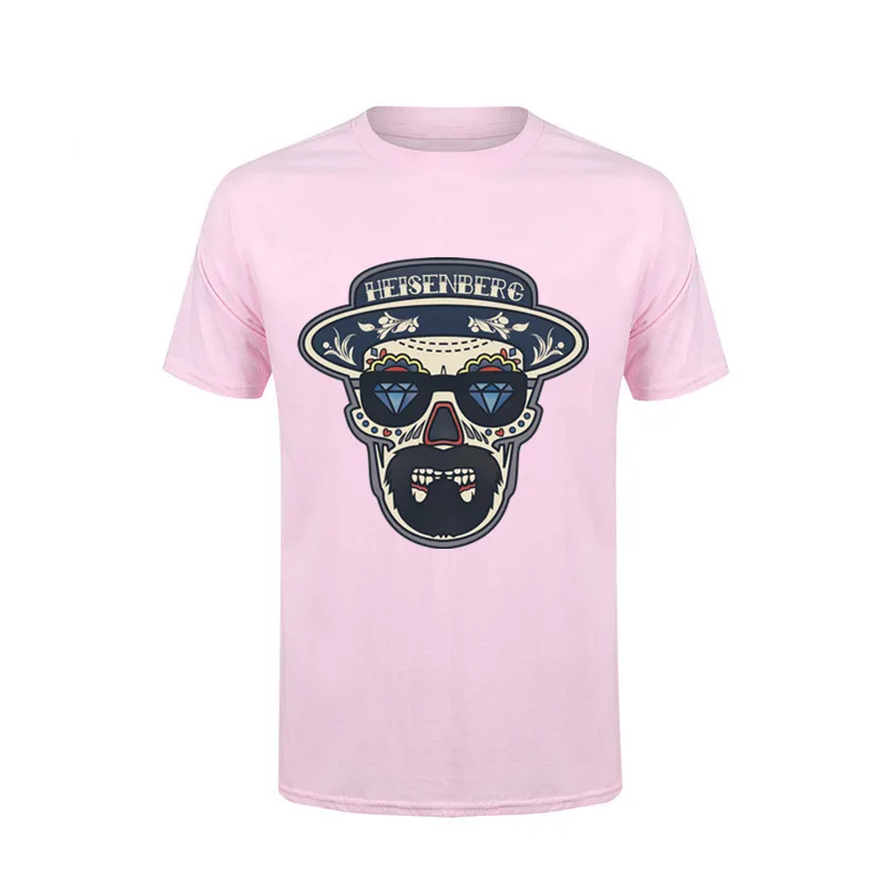 Short Sleeve T Shirts Cotton Men Heisenberg is Back Cool Tees Top Breaking Bad Simple Style Youth T-Shirt male tshirt | Мужская одежда