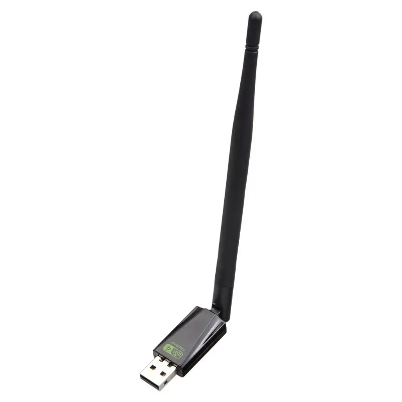 Мини Сетевая карта USB WiFi адаптер 2,4G 150 Мбит/с 2/5dBi Wi-Fi адаптер ПК с поворотная антенна для ноутбука ПК Мини Wi-Fi ключ