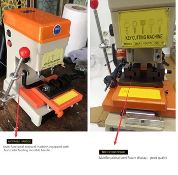 

Car Key Cutting Copy Duplicating Machine 368a With Full Set Cutters For Making keys Locksmith tools