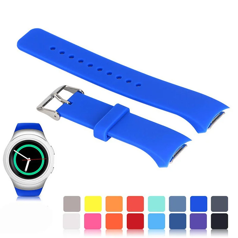 Silicone Sport Strap for Smart Watches - Durable Wristband for Active Lifestyles