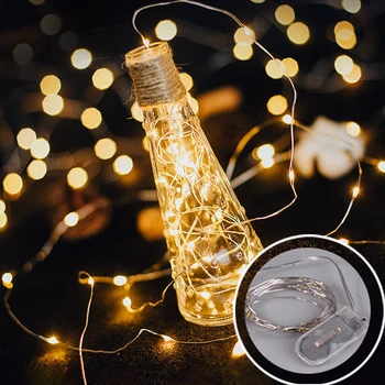 

2m 20LED Star Light String Twinkle Garlands Battery Holiday Party Wedding Decorative Fairy Lights Powered Christmas Lamp