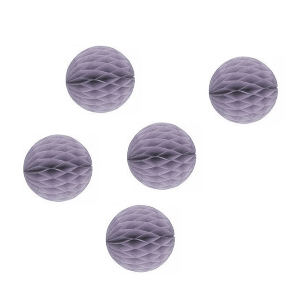 5Pcs 6inch Solid Color Tissue Paper Pompom Ball Hanging Wedding Party Home Decor