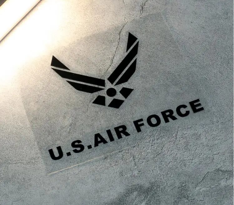 Air Force Emblem Official USAF Logo Vinyl Decal Sticker for Cars