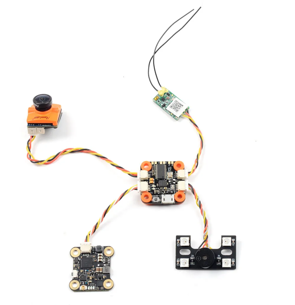 20x20 мм Skystars мини Flytower F4 OSD Контроллер полета и 15A 20A BL_S 4в1 ESC и 40CH 48CH 25/100/200 мВт VTX для Радиоуправляемый fpv-дрон