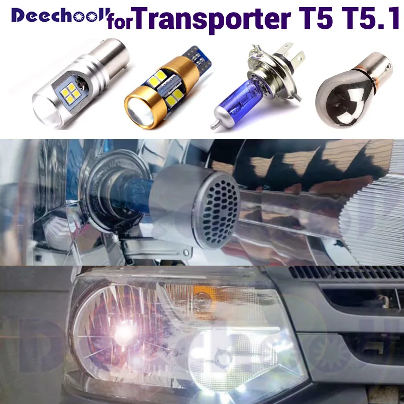 Красивые белые наружные фары для Volkswagen VW Transporter T5 T5.1 фасветильник головного света