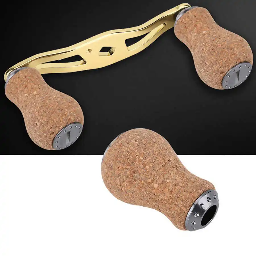 Manopola In Sughero E Gomma Per Mulinello Daiwa – 36x23 Mm, Antiscivolo E Confortevole