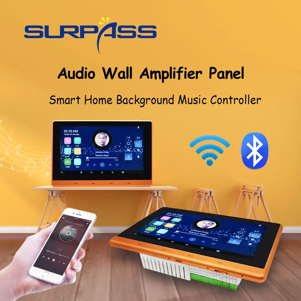 in wall home stereo