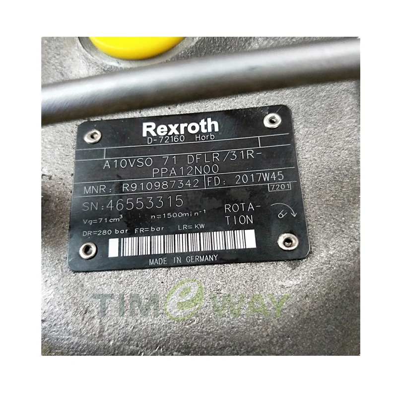 Гидравлический масляный насос A10VSO71 A10VSO71DFLR/31R PPA12N00 Замена Rexroth 35 МПа осевой