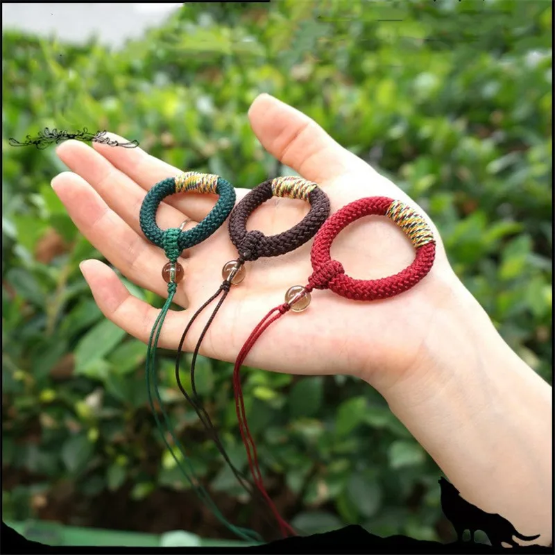 Высокое качество, сделай сам, телефонное кольцо, шнур, Автомобильный ключ, короткая Ручная Веревка, wenwan, ручное подъемное кольцо, Ручная Веревка, подвесная модная подвесная веревка