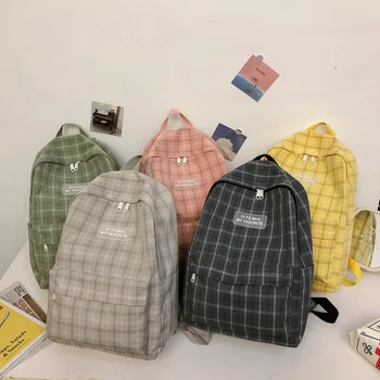 

Nylon Fashion Ladies Waterproof Backpack Mesh Travel Casual School Bag Teen Girl School Bag Student Mochilas Female Backpack