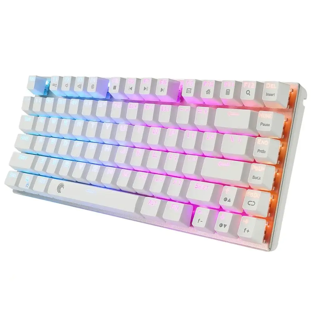 Механическая игровая клавиатура E Element Z 88 60% RGB водостойкая компактная 81 клавиша