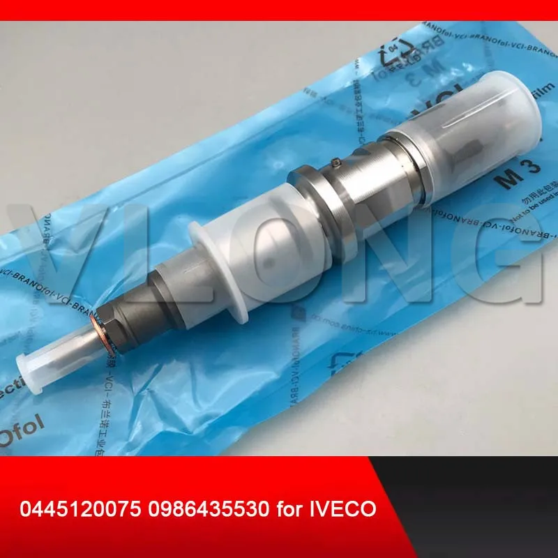 Дизель common rail топливный инжектор 0445120075 0 445 120 075 0986435530 для IVECO