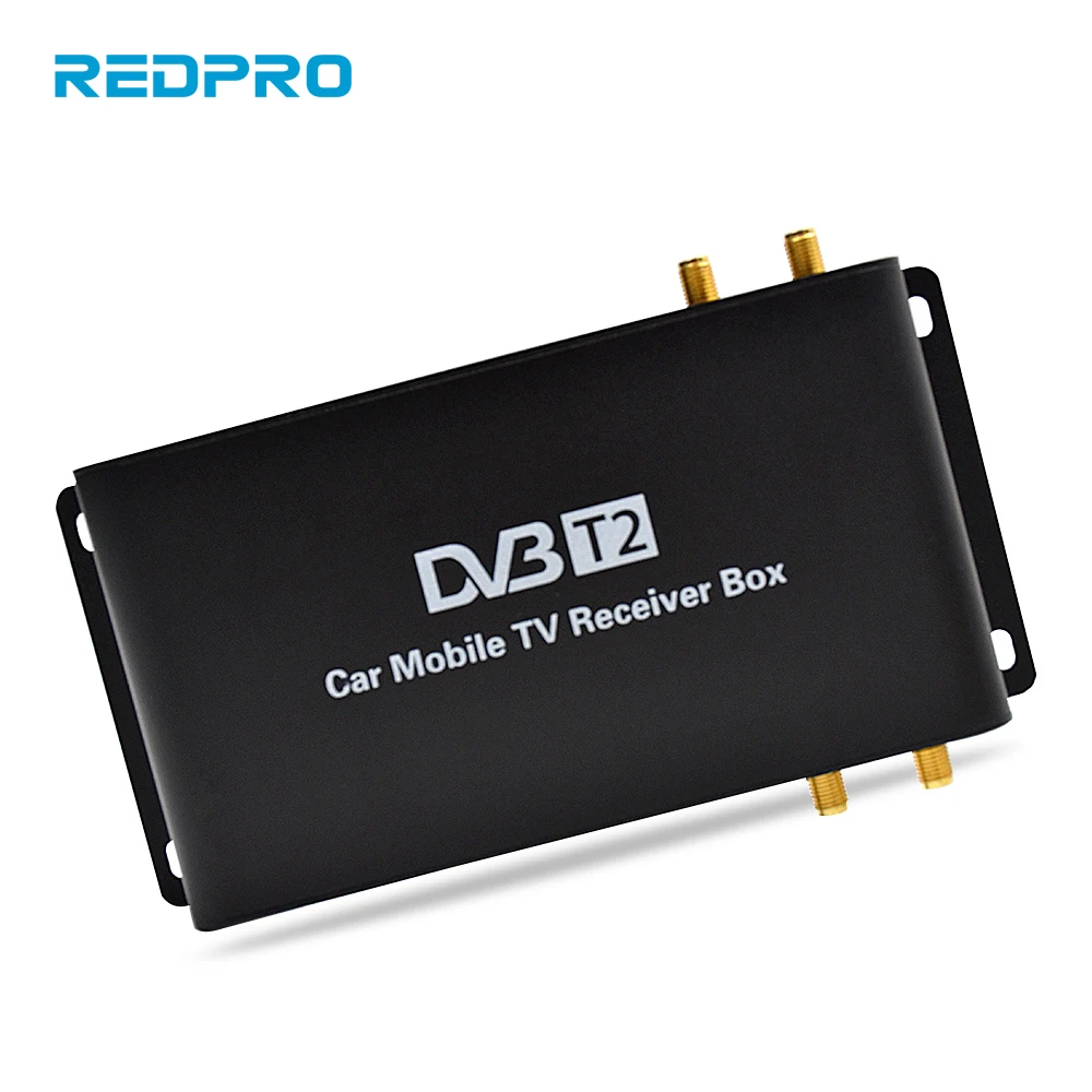 Автомобильный DVD DVB T 2 авто DVBT цифровой ТВ приемник коробка с пультом