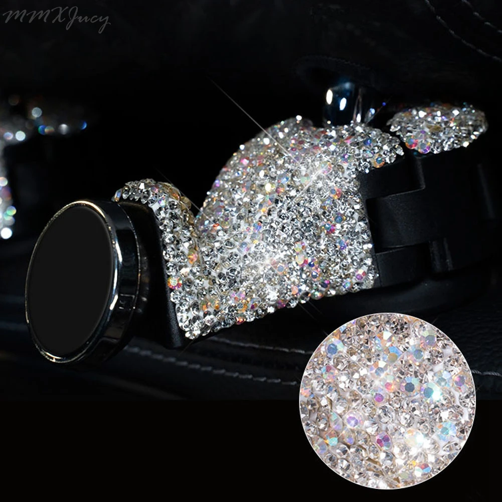 2 шт. милый Bling удобный автомобиль Точная посадка вешалка на подголовник заднего сиденья Крюк Держатель для продуктов