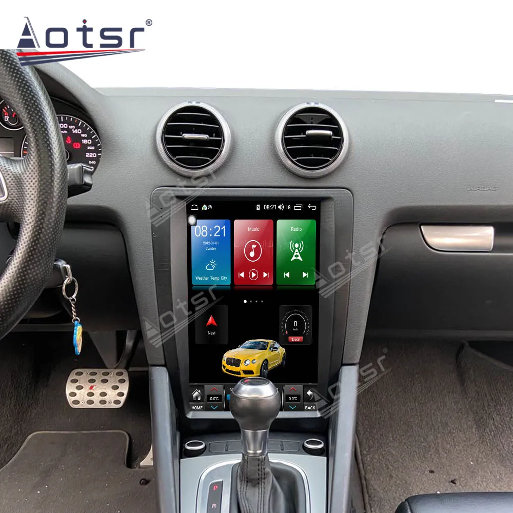 

AOTSR Android 9 Car Radio Coche For Audi A3 8P 8PA 2008 - 2012 IPS Multimedia Player Auto Stereo GPS 4G Carplay AutoRadio