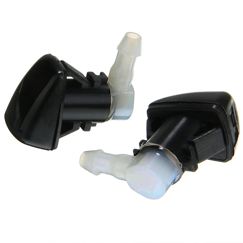 2pcs Car Vehicle Right Left Windshield Washer Sprayer Nozzle Black Car Accessories For Dodge Durango 2011-2019