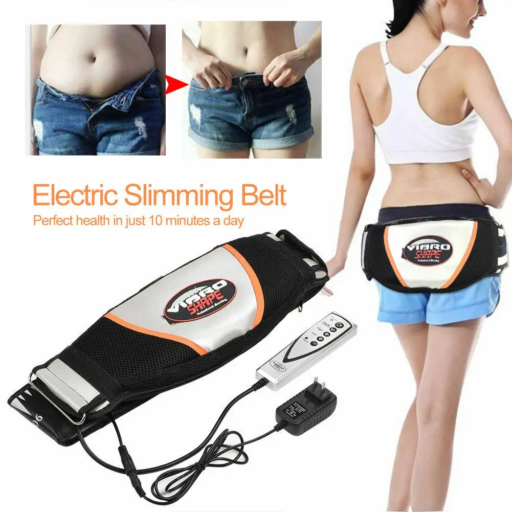 Electric Waist Vibrating Massage Belt Lose Weight Slimming Massager