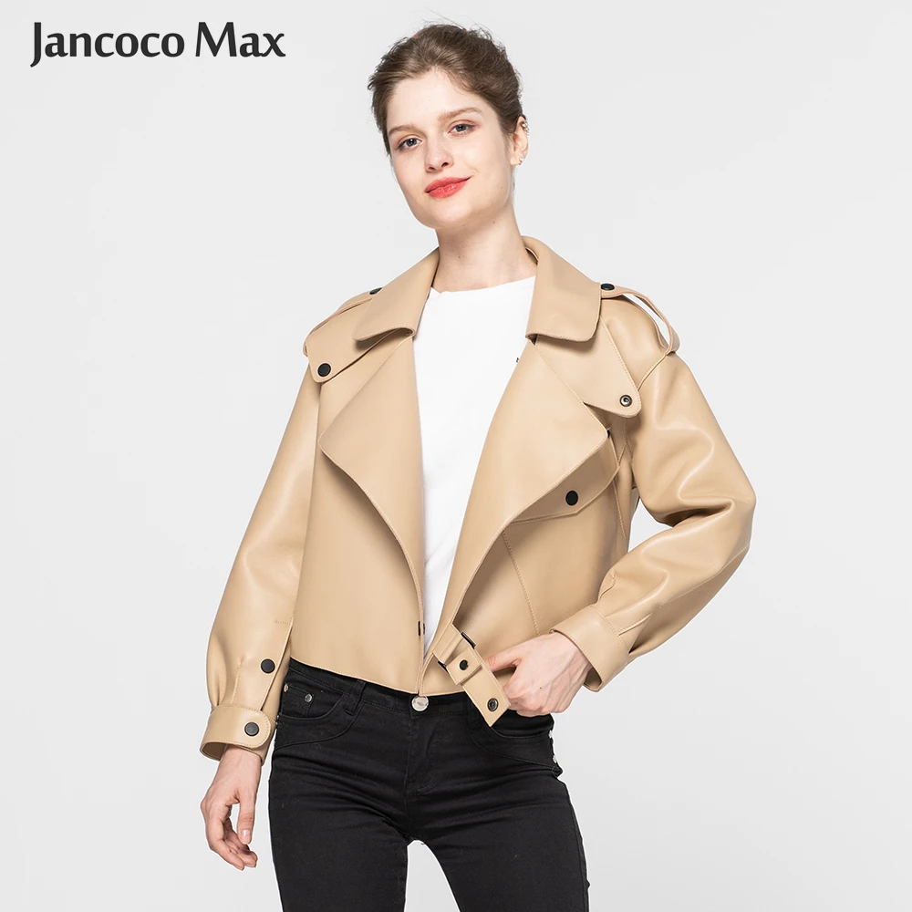 En Ligne Vestes en cuir en peau de mouton véritable pour femme vestes de mode en cuir véritable de qualité supérieure nouveauté pour femme S7547