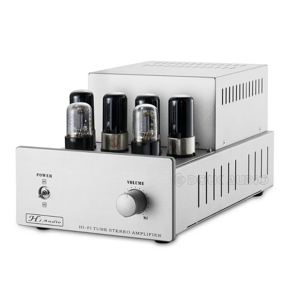 Nobsound 6P6P(6V6) Вакуумный ламповый усилитель HiFi класса AB стерео аудио двухтактный вакуумный усилитель DIY KIT/собранный