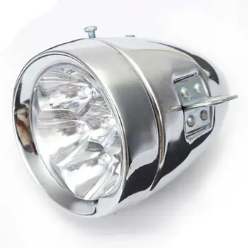 

Vintage Retro Bicycle Bike Front Light Lamp 7 LED Fixie Bike Headlight M89D
