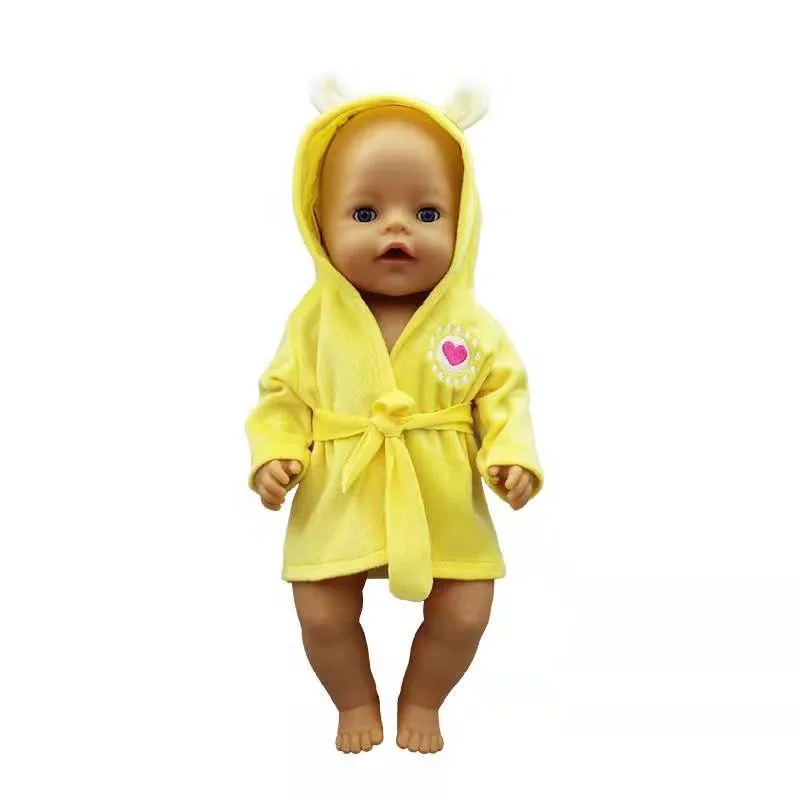 Детские аксессуары для кукол, 18 дюймов, 43 см, красный костюм из трех предметов для весны и зимы, подарок на день рождения - Color: Q-109