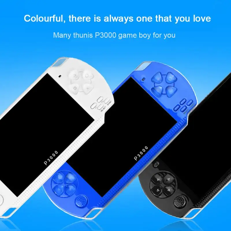 4.3 Inch Handheld Game Console Portable Multi-language MP5 Player Machine 128Bit 8GB Memory With T-flash / Micro SD Card | Электроника