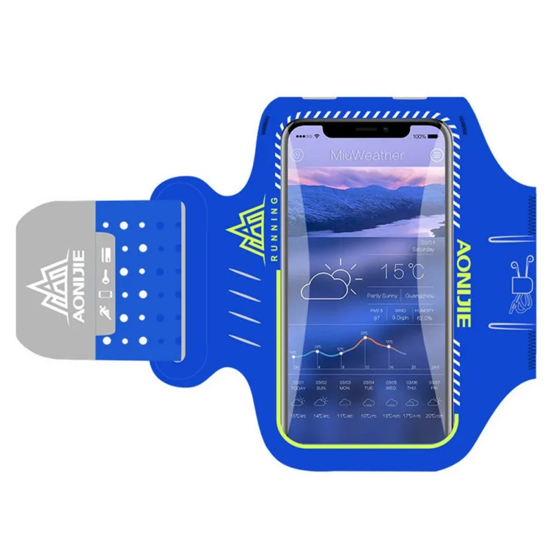 Сумка для мобильного телефона для бега, чехол для смартфона, кошелек, держатель, водонепроницаемый, для занятий спортом на открытом воздухе, аксессуары для фитнеса - Цвет: 3