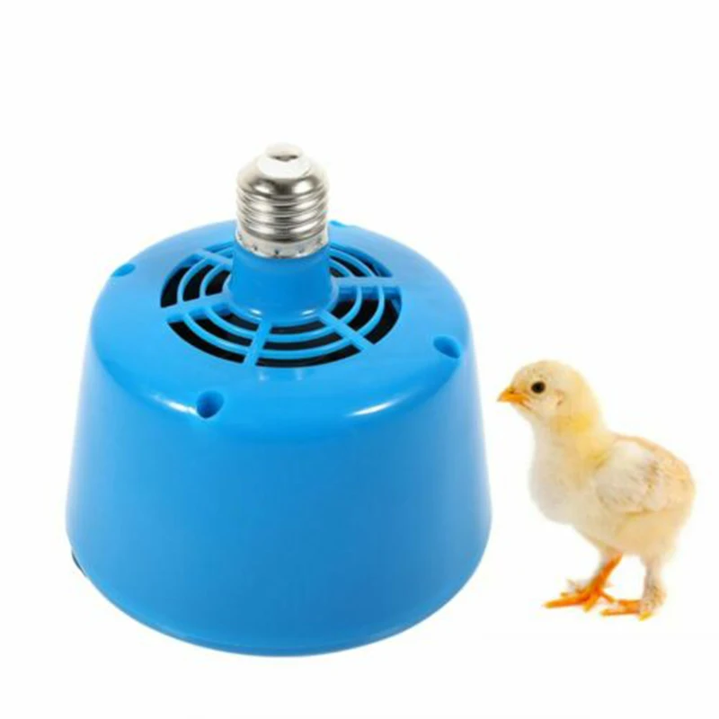 220V 100-300W птицы 3LED нагревательная лампа Теплый светильник для скота Брудер поросят куриное яйцо инкубационное лампы