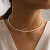 Women Fashion Vintage Pearl Necklace Party Necklace Elegant Chain Retro Accessories All Match Necklace Streetstyle Necklace ► Photo 2/6