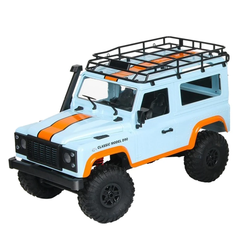 Blue Mn 99 2,4G 1/12 4Wd Rtr гусеничный автомобиль с дистанционным управлением, юбилейная модель автомобиля, Игрушечная модель, игрушки для улицы - Цвет: Blue