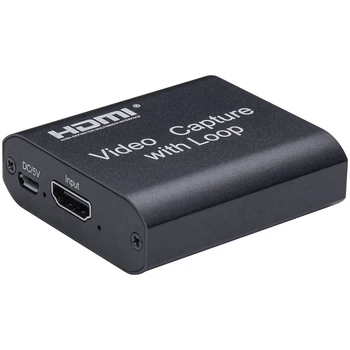 

4K ie Capture Card HDMI to USB 3.0 Placa De Video Recorder Box for Live Streaming Video Recording Hdmi Converter