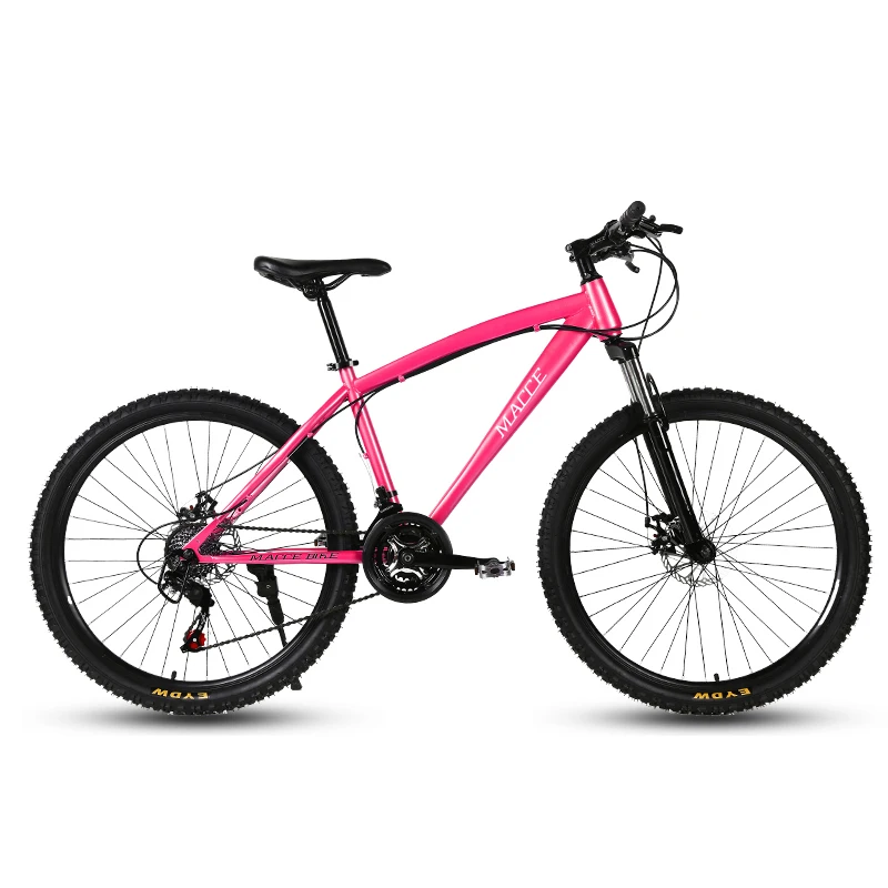 Mountain Bike Bicycle 21/24/27 Speed Double Disc Brake 2426 Inch Male And Female Students One-Wheel Variable Speed Bicycle