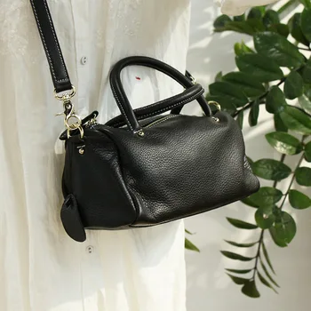 

Designer Handbags High Quality Women Shoulder Bag Genuine Leather Crossbody Bags Ladies 2020 Sac A Main Female Pillow Hand Bag