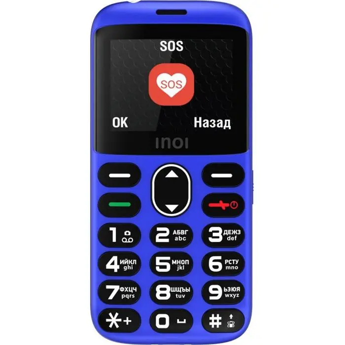 Мобильный телефон INOI 118B blue | Мобильные телефоны и аксессуары