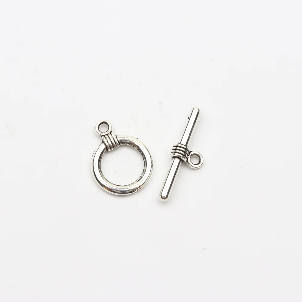 18 Arten gemischter Antik-Silber-Metallarmband-Verbindungs-Haken-OT-Verschlüsse für die Schmuckherstellung, DIY-Zubehör, Großhandelslieferung – Detail 19