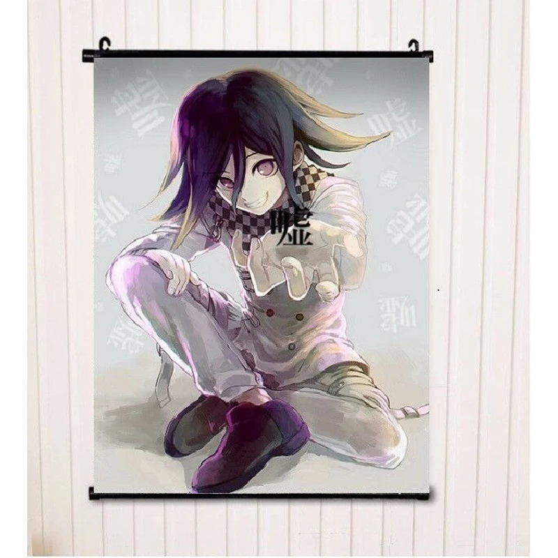 Danganronpa V3 Ouma Kokichi тканевый плакат Настенная картина Крутое украшение для дома 60x40
