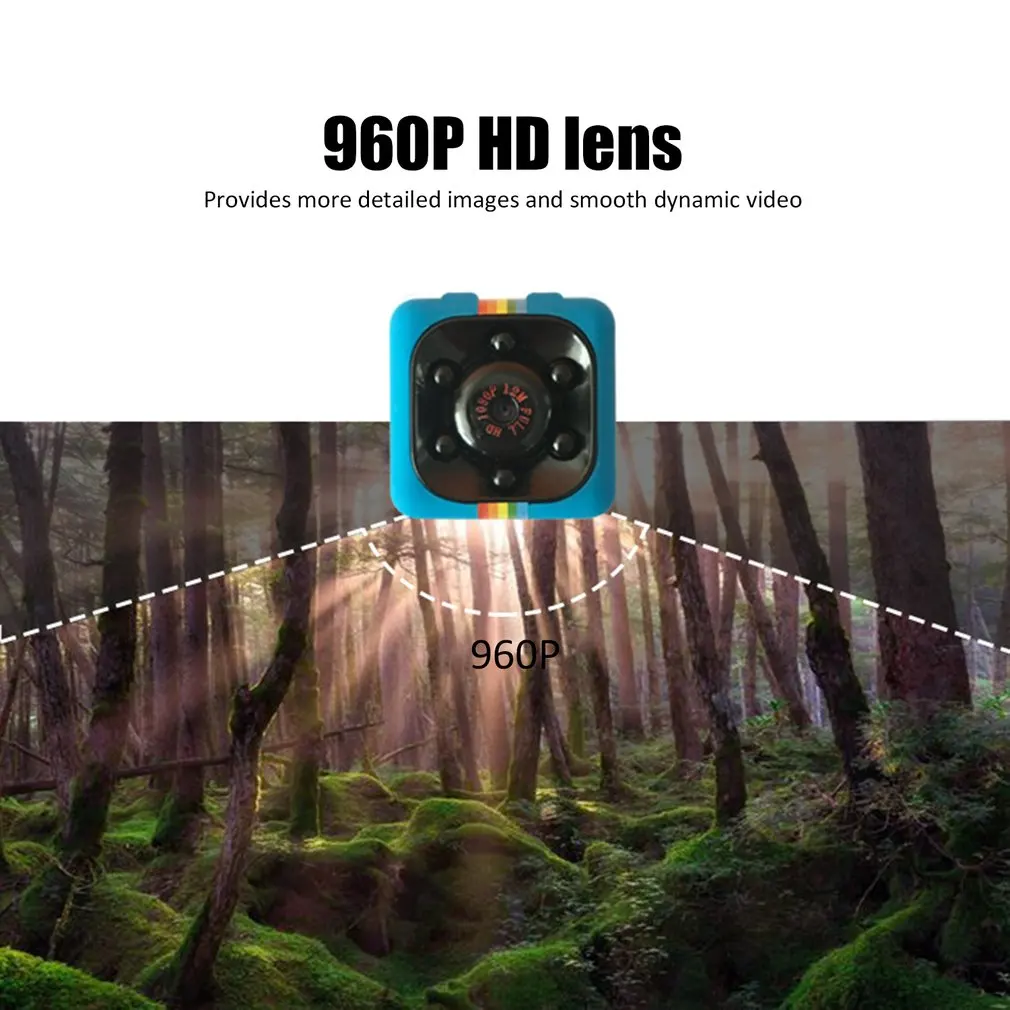 Мини-камера HD 960 P/1080 P с датчиком ночного видения, видеокамера, движения, DVR, микро камера, Спортивная DV видеокамера, маленькая камера