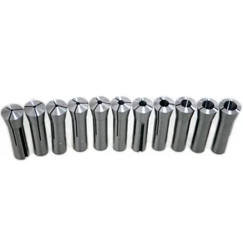 

11 PCS Milling Machine R8 3/4/5/6/8/10/12/14/16/18/20mm Collet R8 Chuck Cutter Holder Metric Milling Chuck Spring Collet Clamp