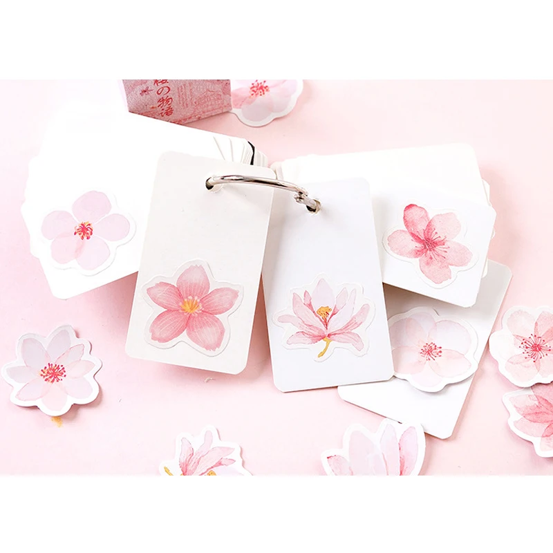 20 упаковок/партия Kawaii Cherry Blossom Story мини-наклейки для запечатывания этикеток украшения Скрапбукинг ежедневник, альбомы Bullet Journal
