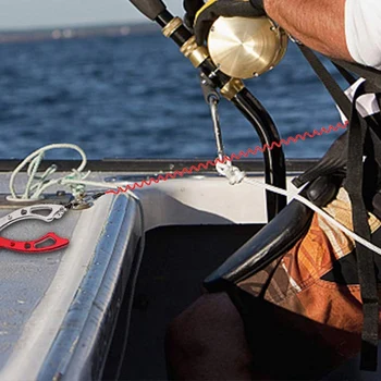 

12 Pieces Fishing Lanyard Multicolor Heavy Duty Safety Boating Rope Retractable Wire with Carabiner Lip Grip Fishing Tool