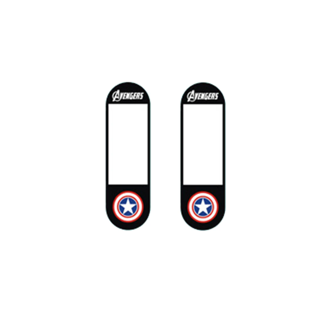 Captain America Защитная пленка «мстители» для Xiaomi mi, браслет 4, аксессуары для Xiao mi Band 4, ремешок на запястье, металлические кнопки, ремни - Цвет: Captain America