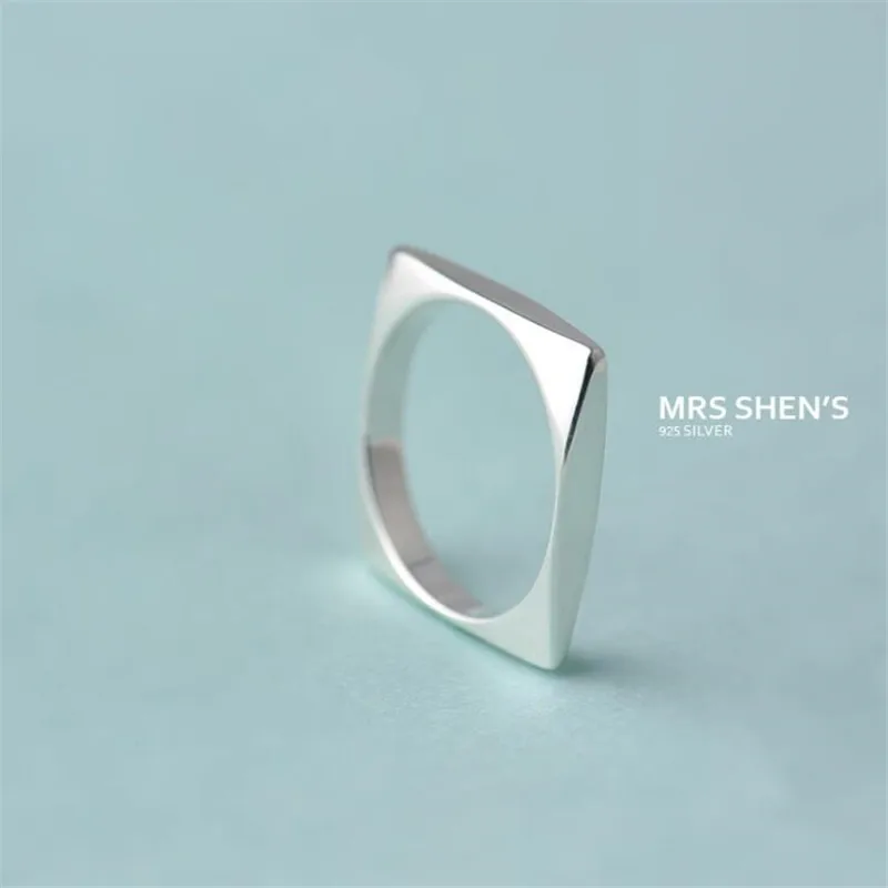 925 Sterling Silver Women Opening Rings