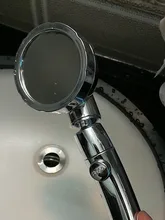 Shower-Head Stop-Button Rotating Water-Pressure Adjustable Degrees 360 with 3-Mode