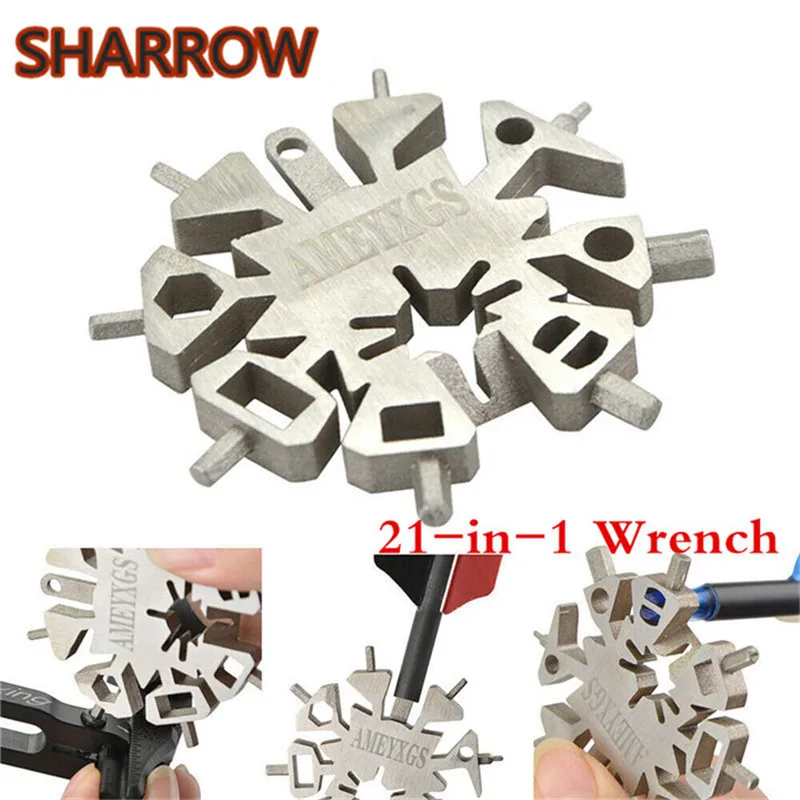 

21 in 1 Archery Multi Tool Kit Arrow Repair Wrench Shaft Nocks Feathers Scraper Tools For Outdoor Camping Shooting Accessories