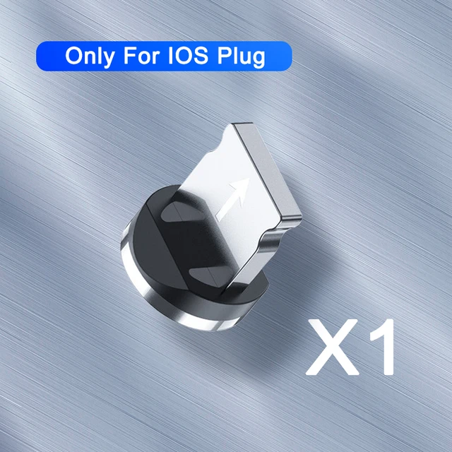 OKZ 2M Magnetic Cable Micro USB Type C Charger For Android Phones Fast Charging Magnet Charge Cord For iPhone 12 11 Pro XS Max Only For iphone Plug