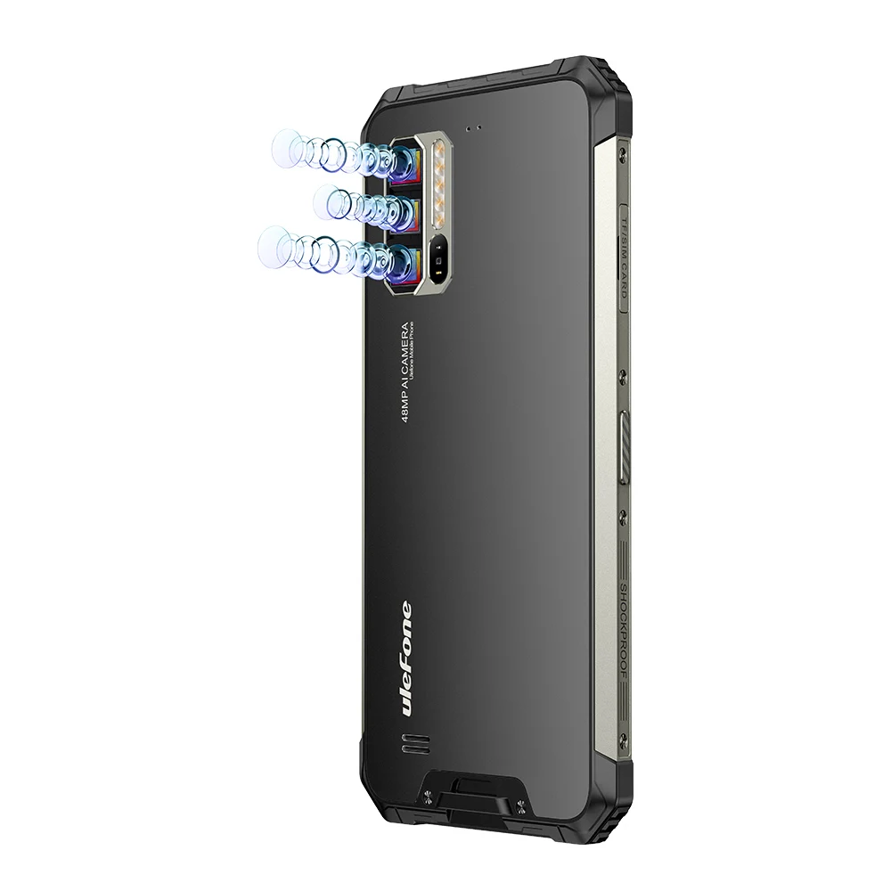 Ulefone Armor 7 Helio P90 смартфон IP68 Восьмиядерный 8 ГБ+ 128 ГБ Android 9,0 48MP 4G LTE камера прочный мобильный телефон Global Vision