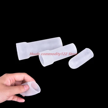 New S/M/L Silicone Sleeves For Vacuum Cup Extender Penis Clamping Kit For Penis Enlargement/ Extender/Stretcher Replacement 3